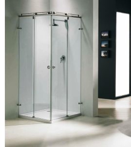 mampara acero inoxidable